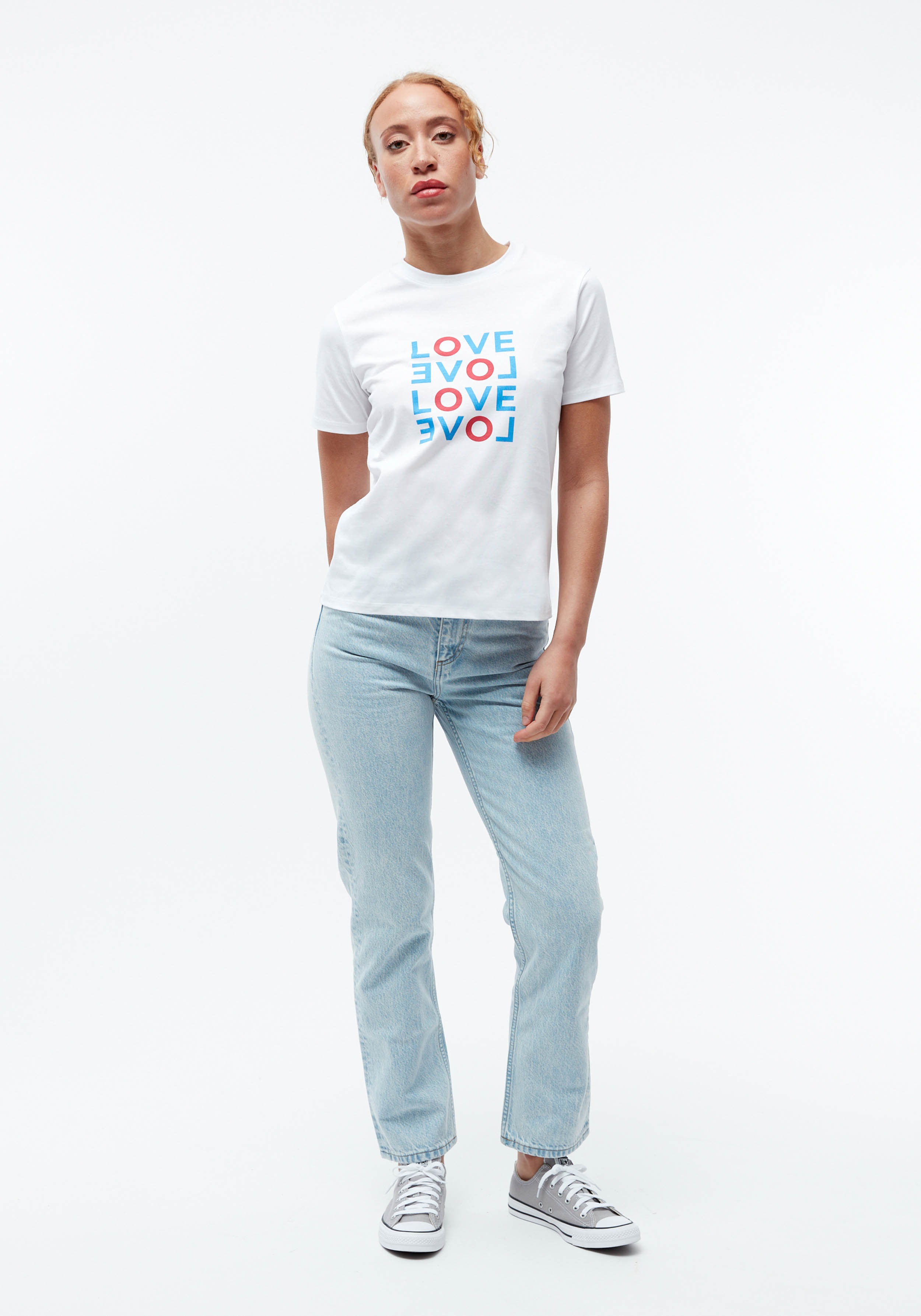 Givn Berlin T-Shirt GBFine Love White