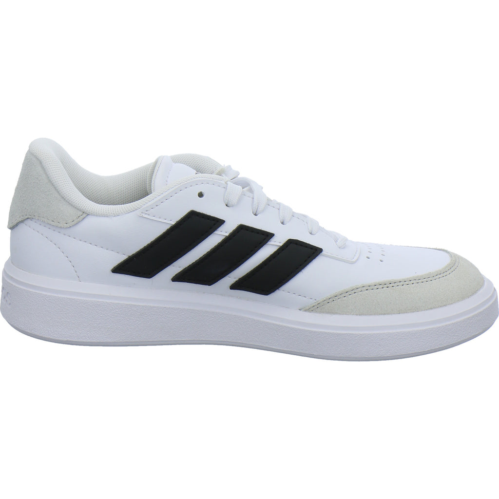 ADIDAS Halbschuhe Unisex - Kinder Courtblock Weiß-kombi