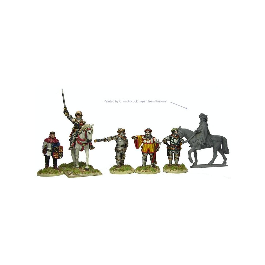 Henry V mounted, and command