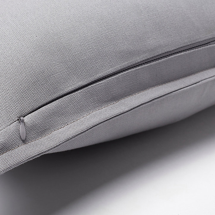 Coussin GoodHome Hiva gris 45 x 45 cm