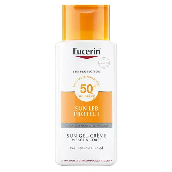 Eucerin Protetor Solar Facial e Corporal em Creme-Gel FPS 50 150ml