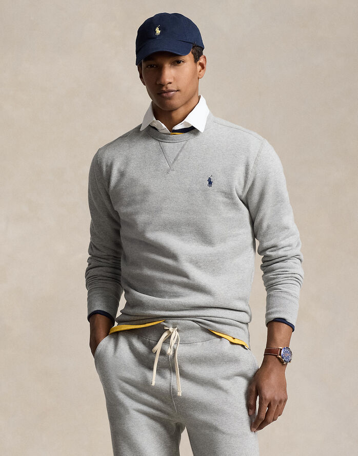 Polo Ralph Lauren Fleece Crewneck Sweatshirt Andover heather