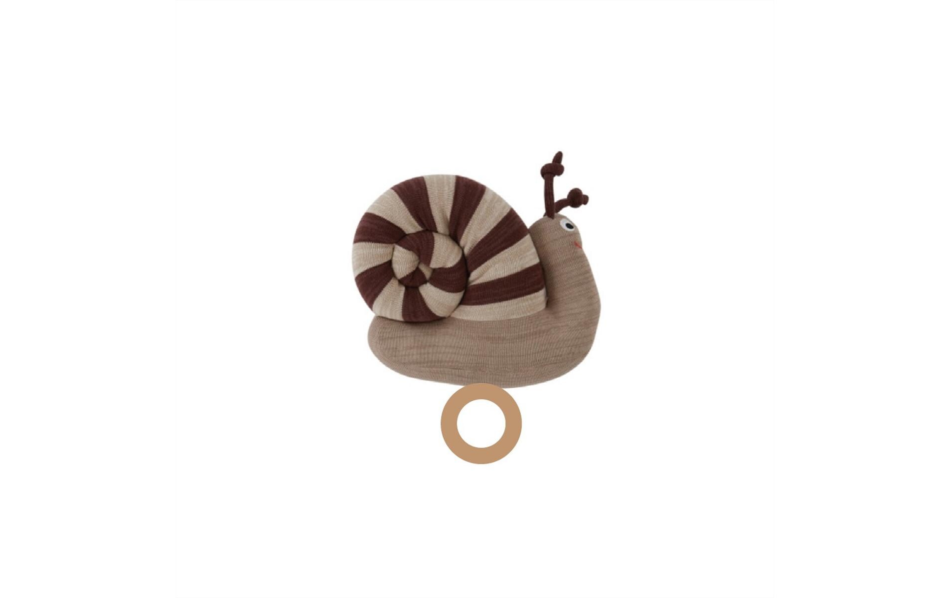 Spieluhr Sally Snail BraunKuschlige Einschlafhilfe