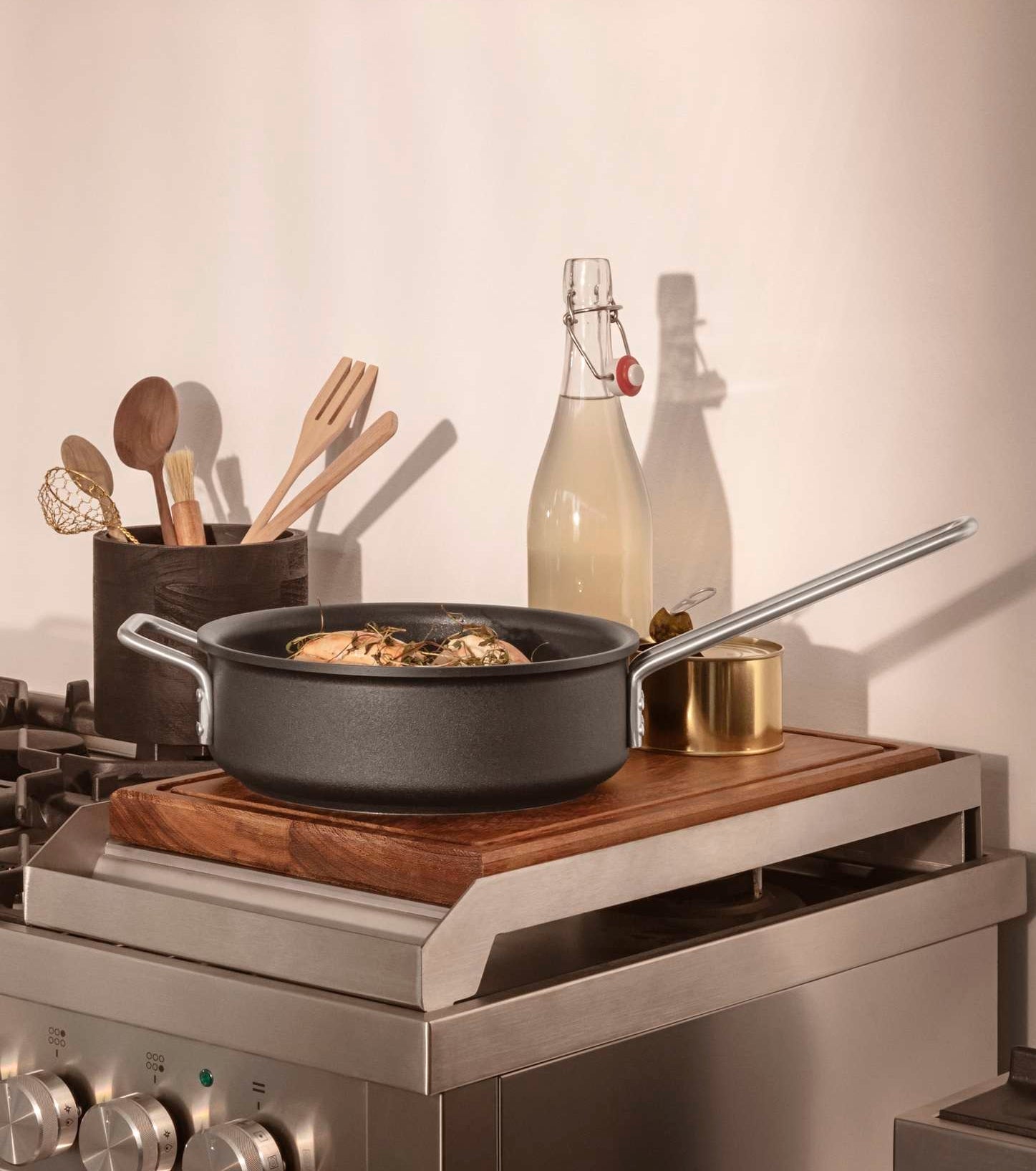 Eva Trio  Ø24 cm - Professional Keramisk sauterpande
