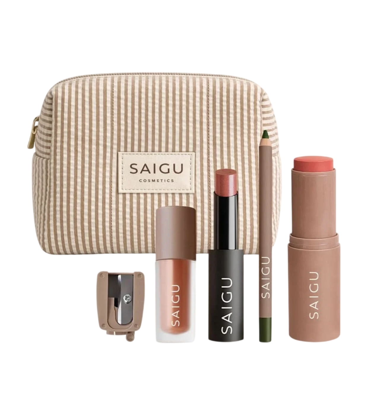 Saigu Cosmetics - *Mediterranean Glow* - Conjunto de Maquiagem Mediterranean Glow
