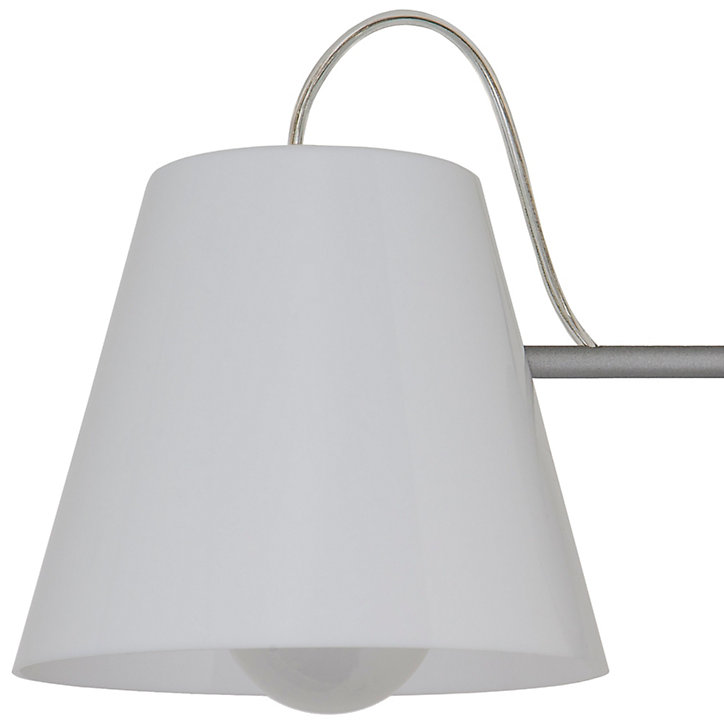 Applique murale Syenite E27 IP20 gris et blanc
