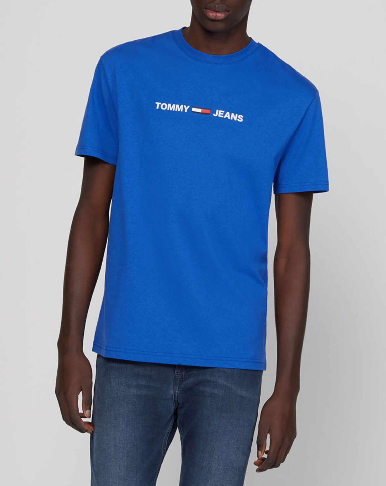 Tommy Jeans T-Shirt Horizon imprimé bleu