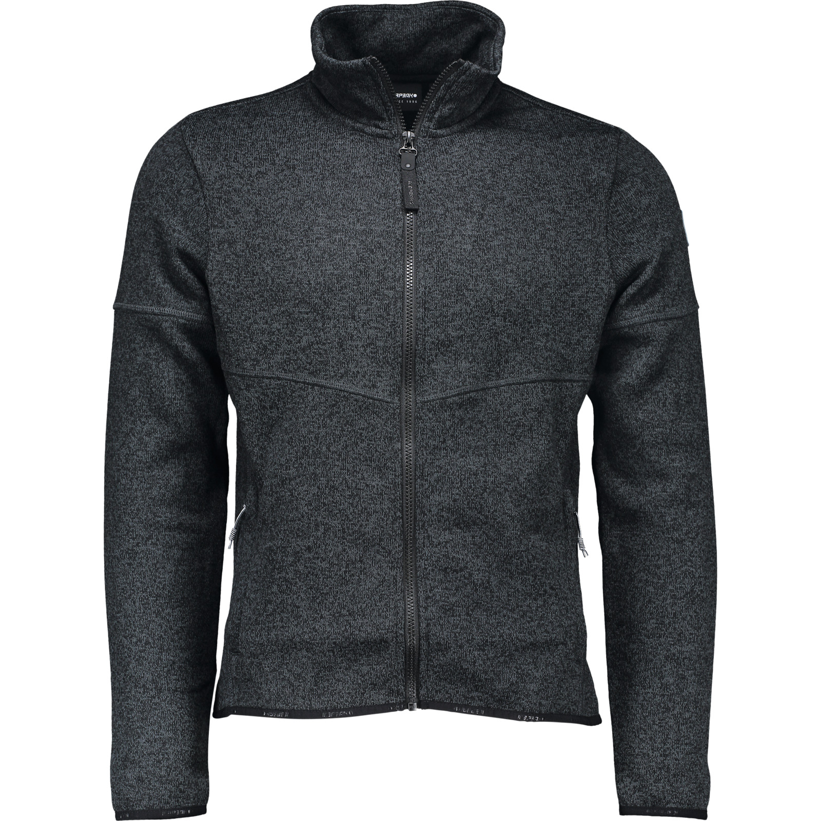 Icepeak Herren-Strickfleecejacke Adrian M, dunkelblau
