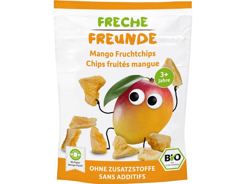 Freche Freunde Knabberspass Fruchtchips Mango 14 g Knabberspass Fruchtchips Mango