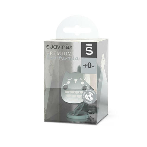 Attache Sucette Avec Chaîne Vert - SUAVINEX