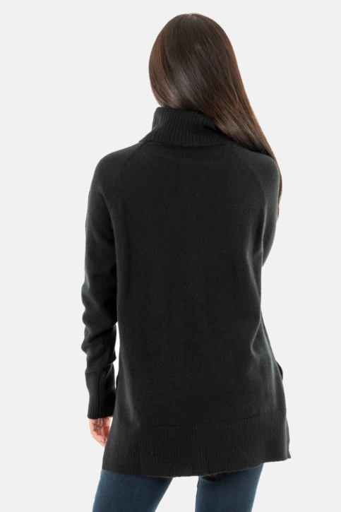 gilets cardigans lola casademunt jersey cuello alto negro