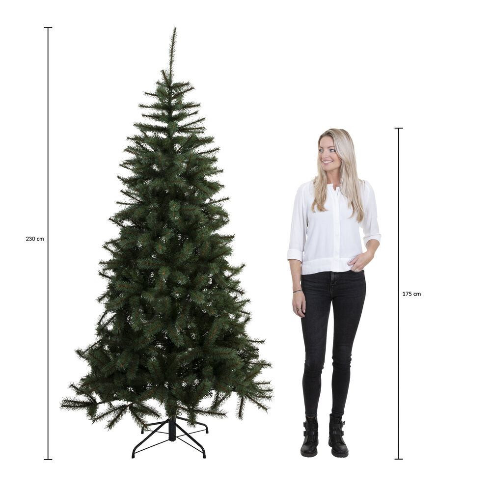 Triumph Tree Forest Frosted Pine Slim Fit - Kunstkerstboom - Blauw / Groen - 230 cm