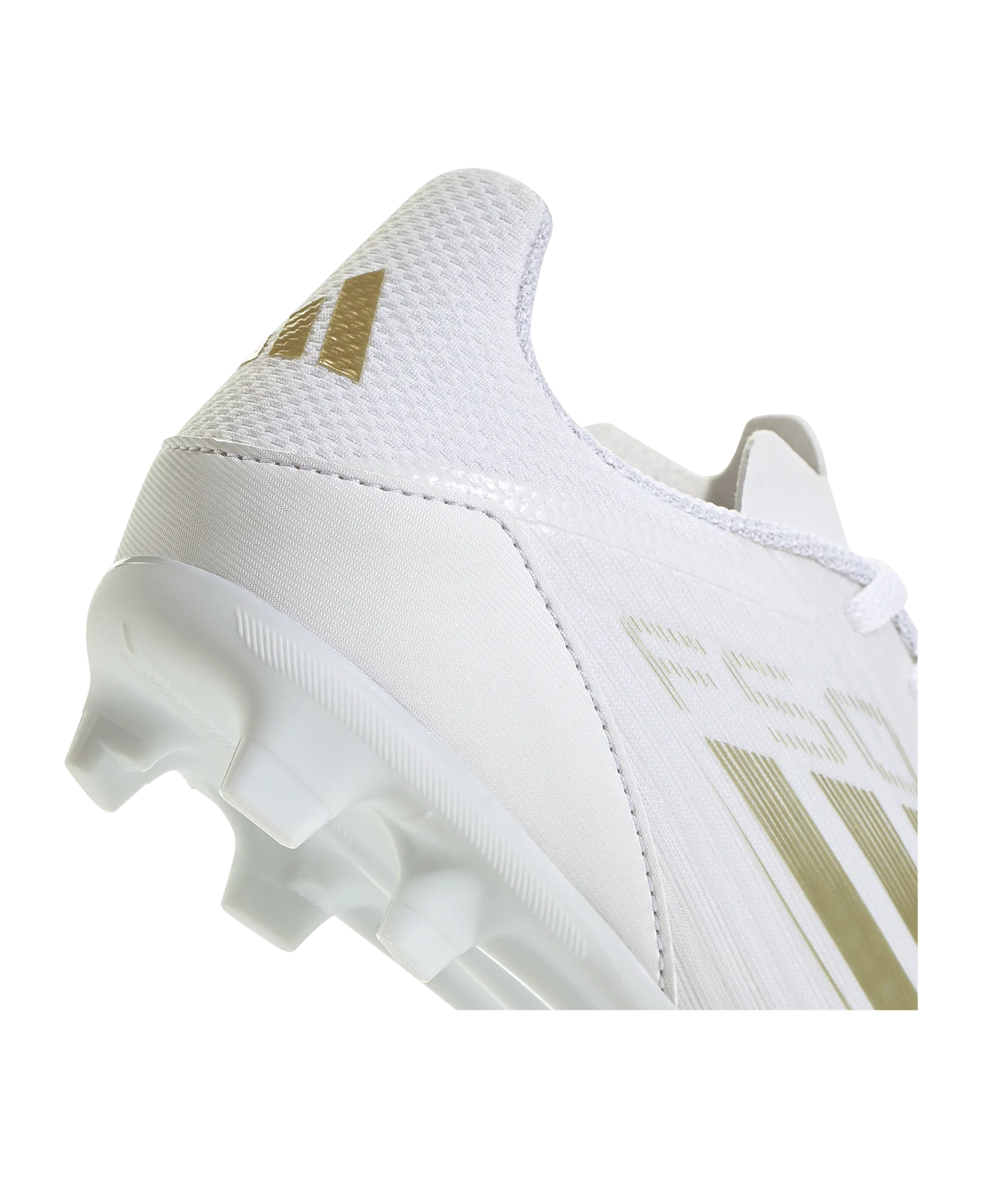 adidas F50 League FG/MG Kids Day Spark Weiss Gold