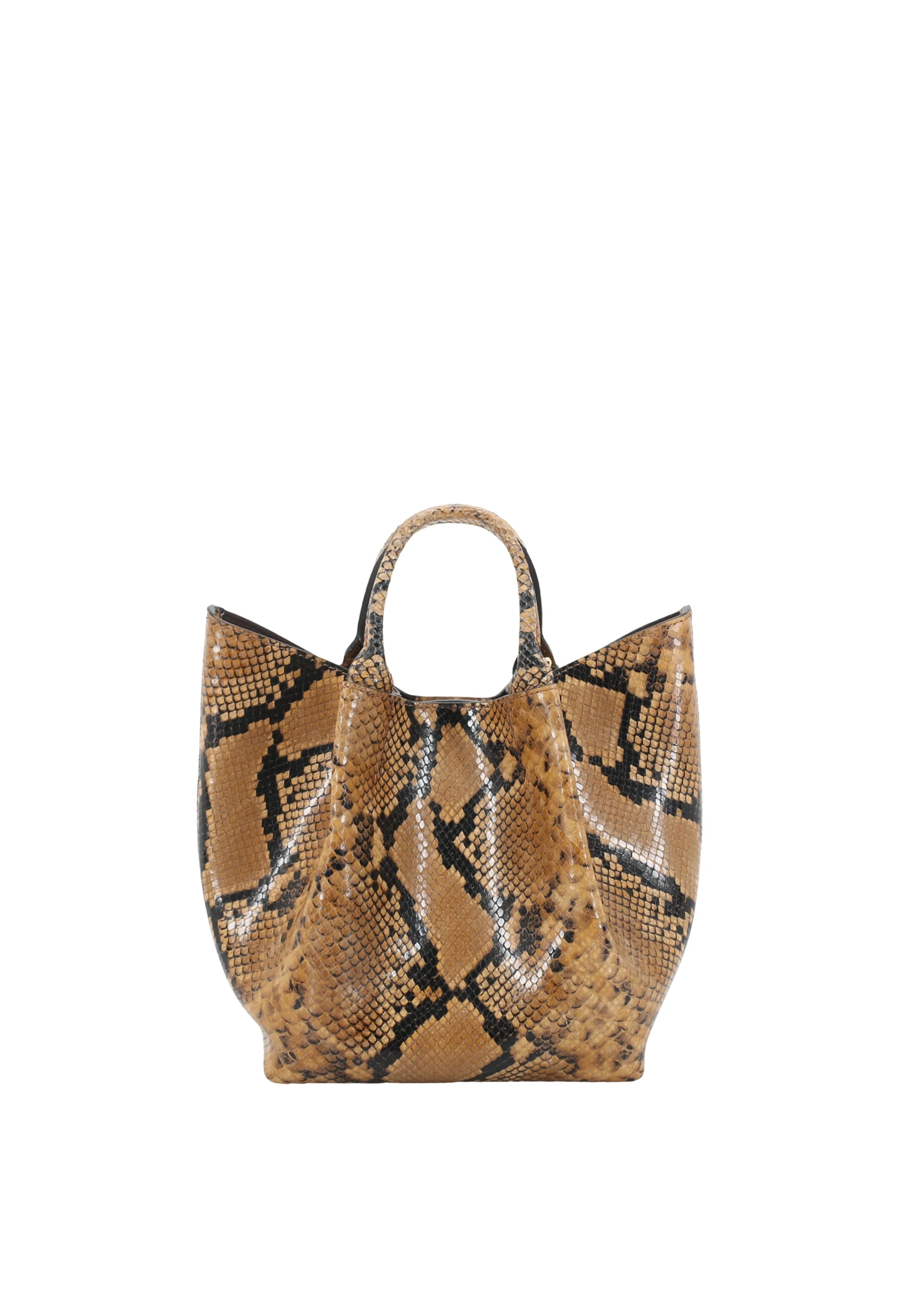 Shopper ESSENTIAL small Leather phyton embossed Standard