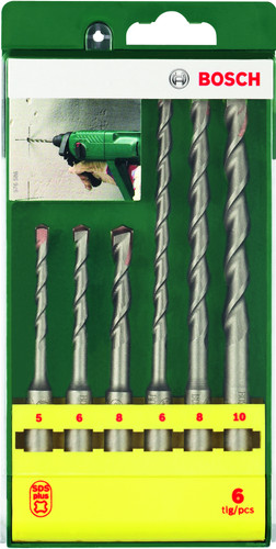 Bosch Set SDS-plus S6 Betonboren 6-delig