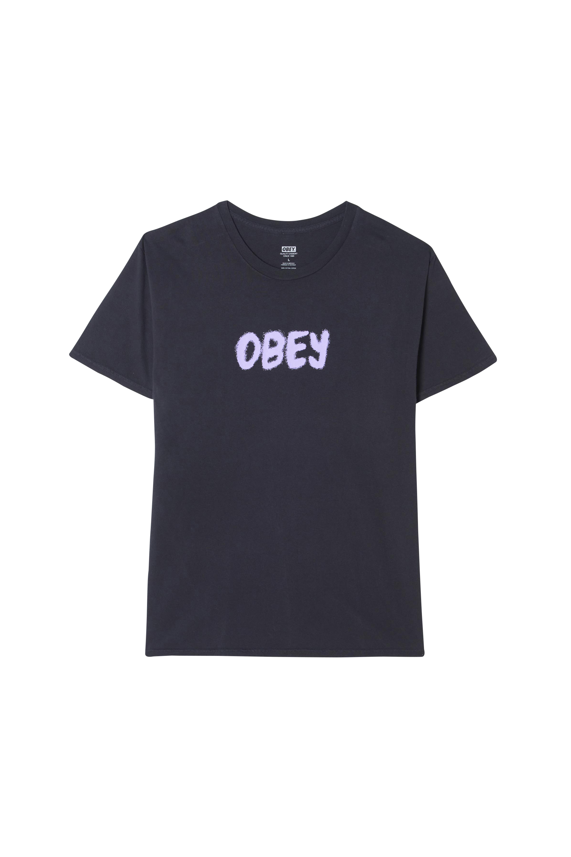 OBEY T-shirt  TEES 163813671E OBEY CITY SPRA, NOIR, Noir