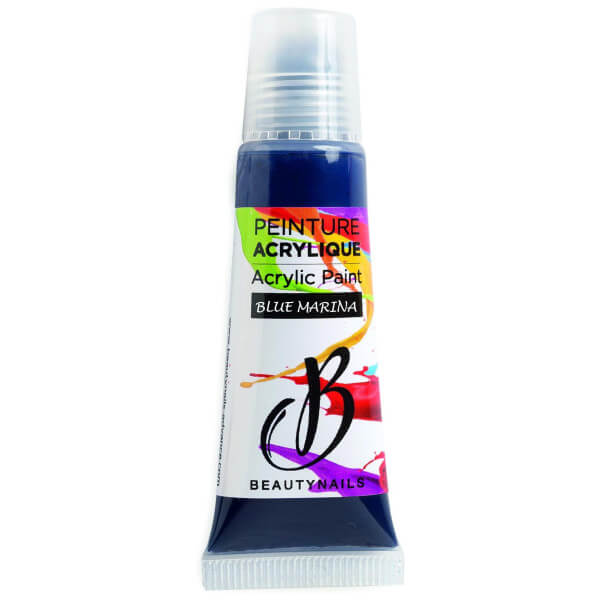 Peinture blue marina (bleu fonce) 10ML Beauty Nails