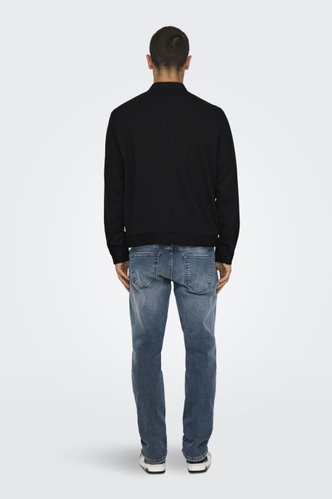Only & Sons zwarte heren jas