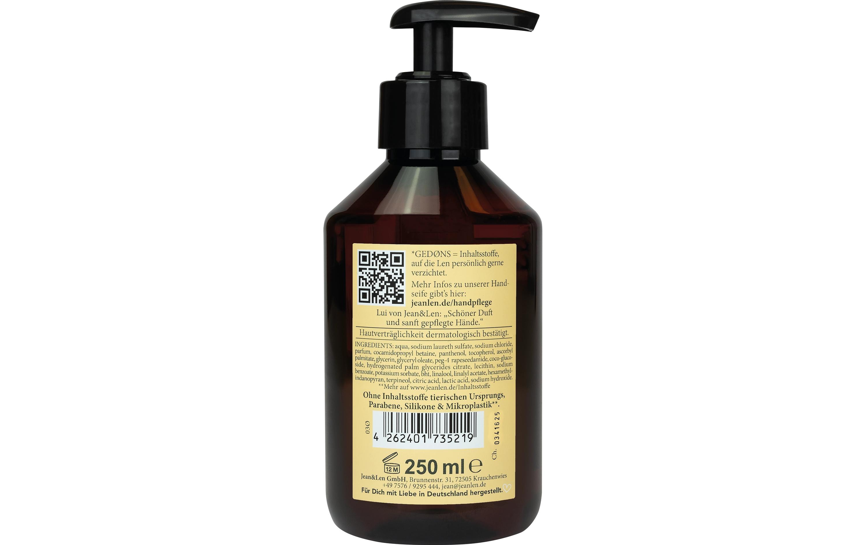 Flüssigseife Neroli Jasmine 250 mlVegane Handseife für alle Hauttypen