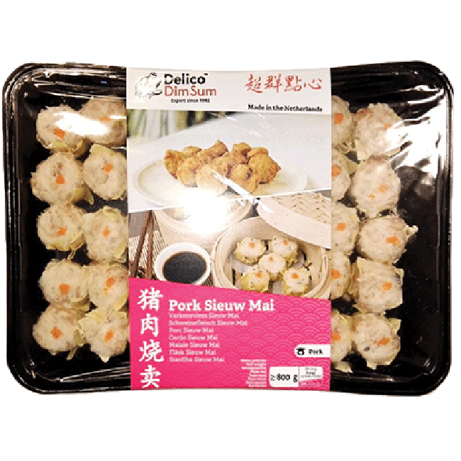 Delico Food Bevroren Siu Mai Varkensvleespastei 40st 800g