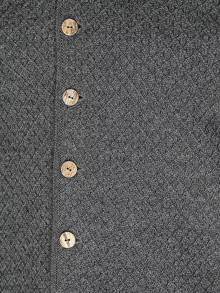 GOTTSEIDANK Trachtenstrickjacke XAVER grau