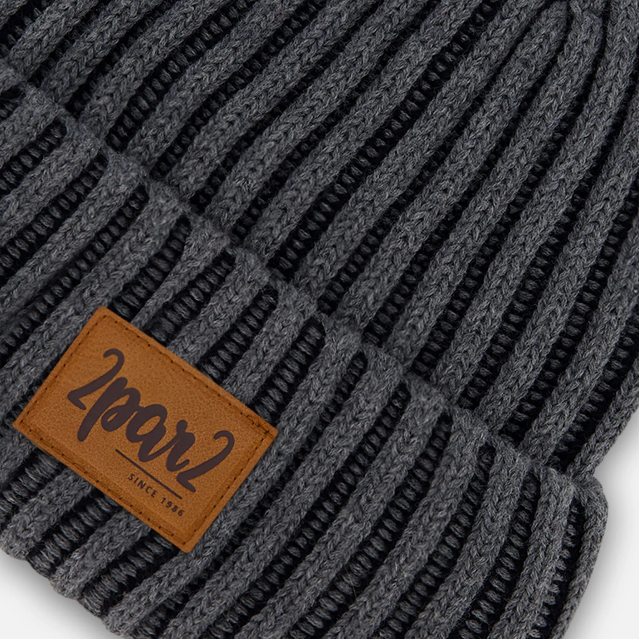 Deux par Deux Tuque Tricot Noire 2-14ans