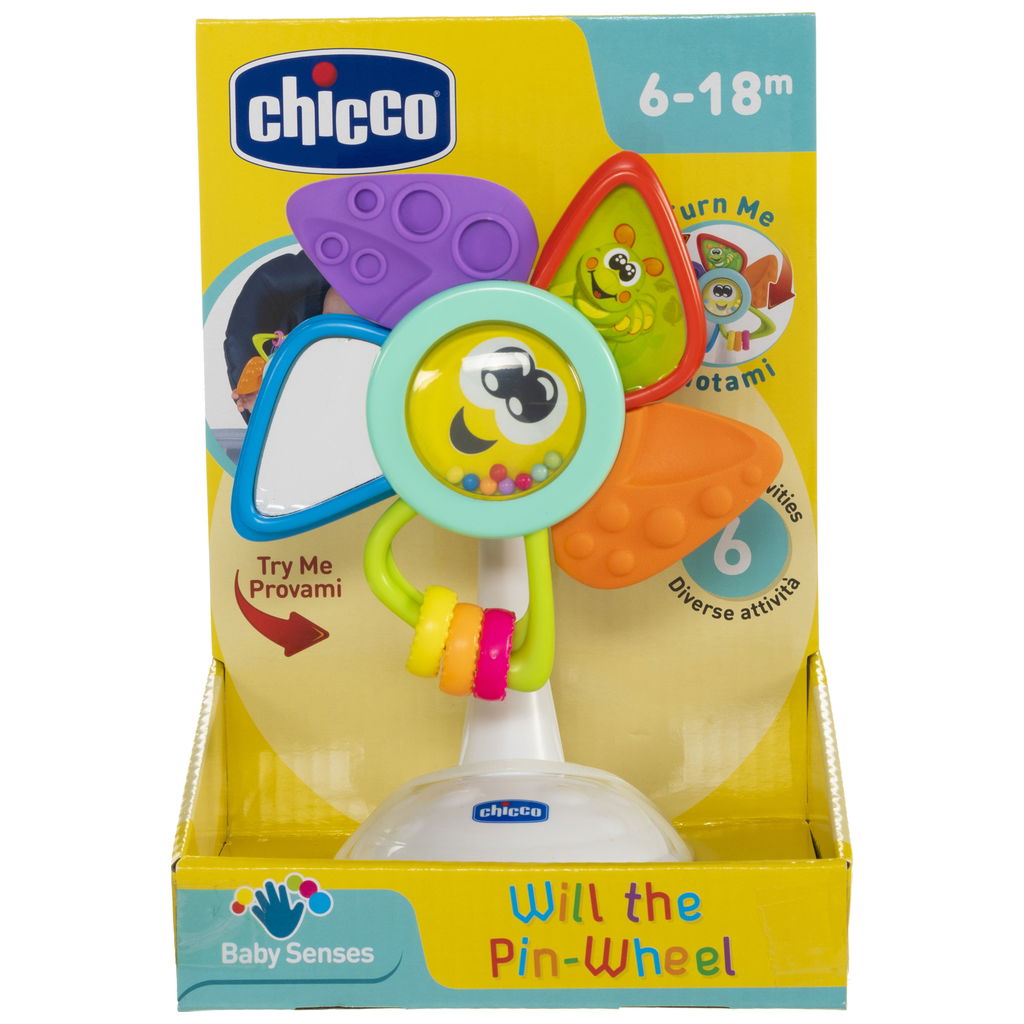 ChiccoChicco   Hochstuhlspielzeug Willy die Windmühle