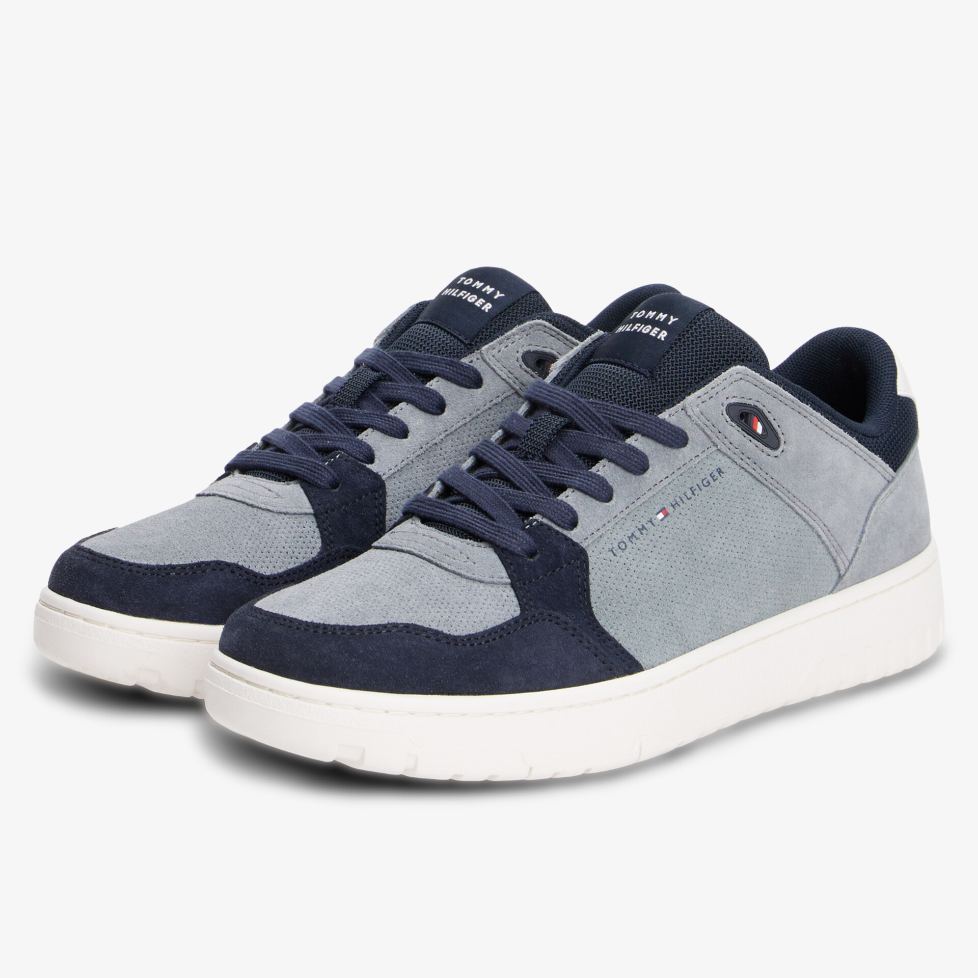 TOMMY HILFIGER Basket Core Herren Sneaker Low grau