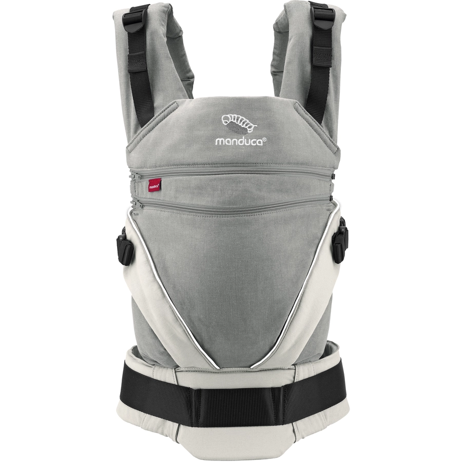manduca Babytrage XT Cotton Grey-White