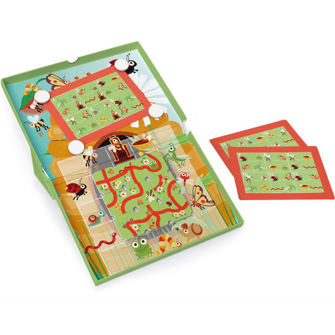 Scratch europe magnetisch doolhofspel - tuin
