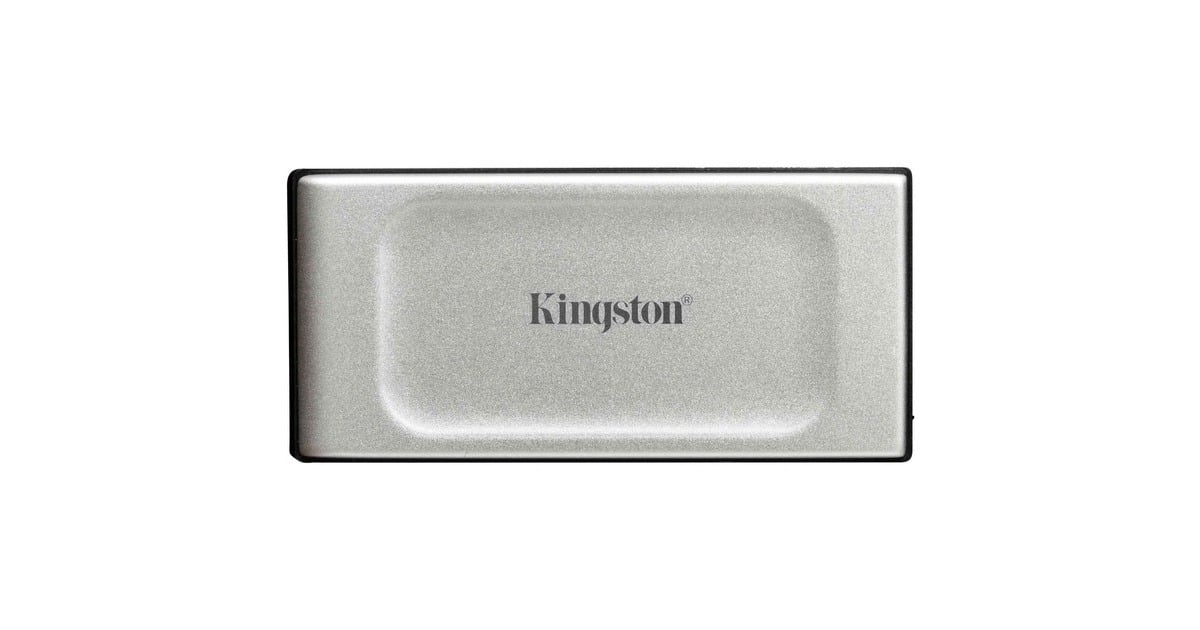 KingstonXS2000 Portable 2 TB externe SSD  (Zilver/zwart, SXS2000/2000G, USB-C 3.2 (20 Gbit/s))