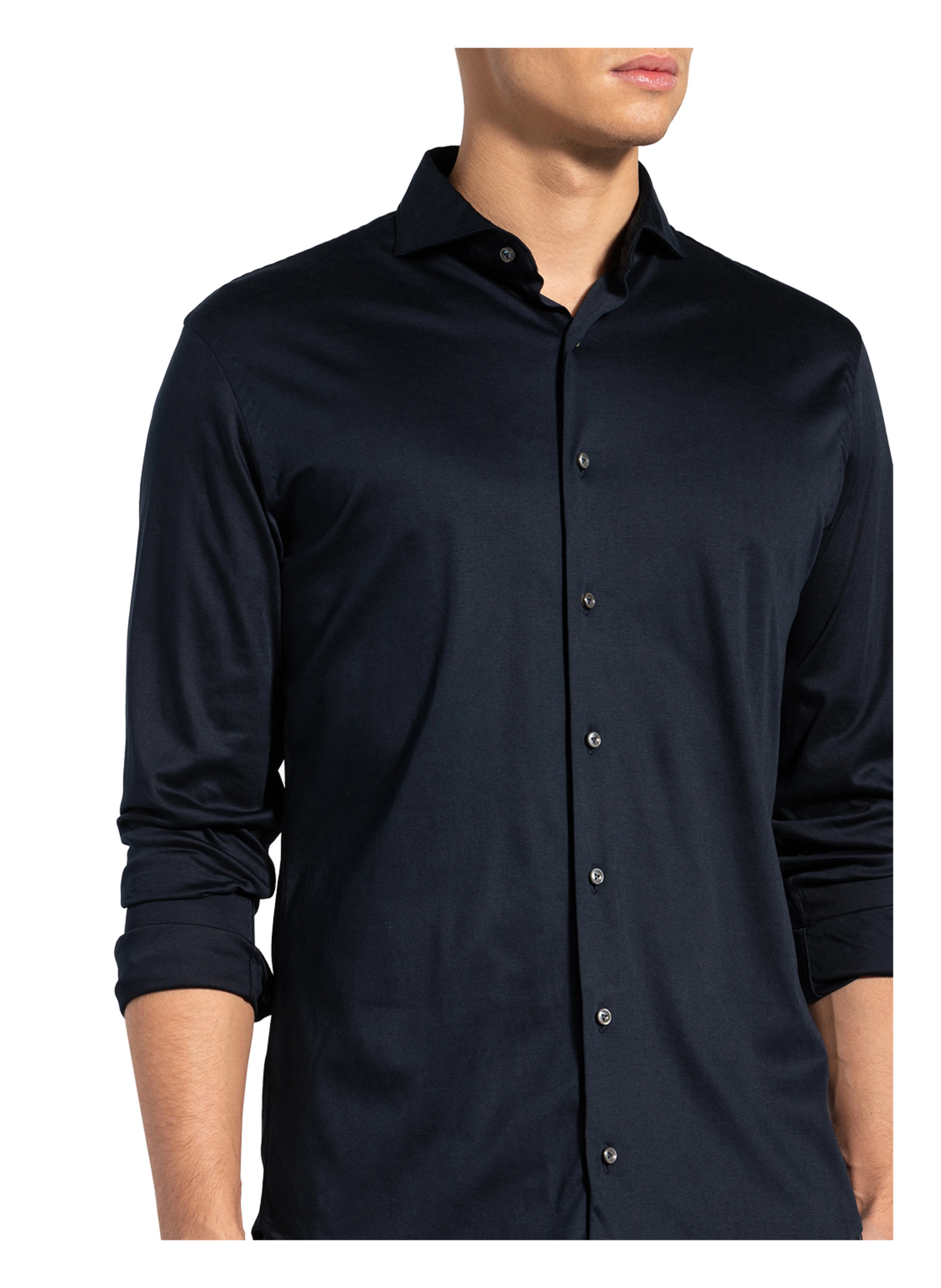 van Laack Jerseyhemd Slim Fit