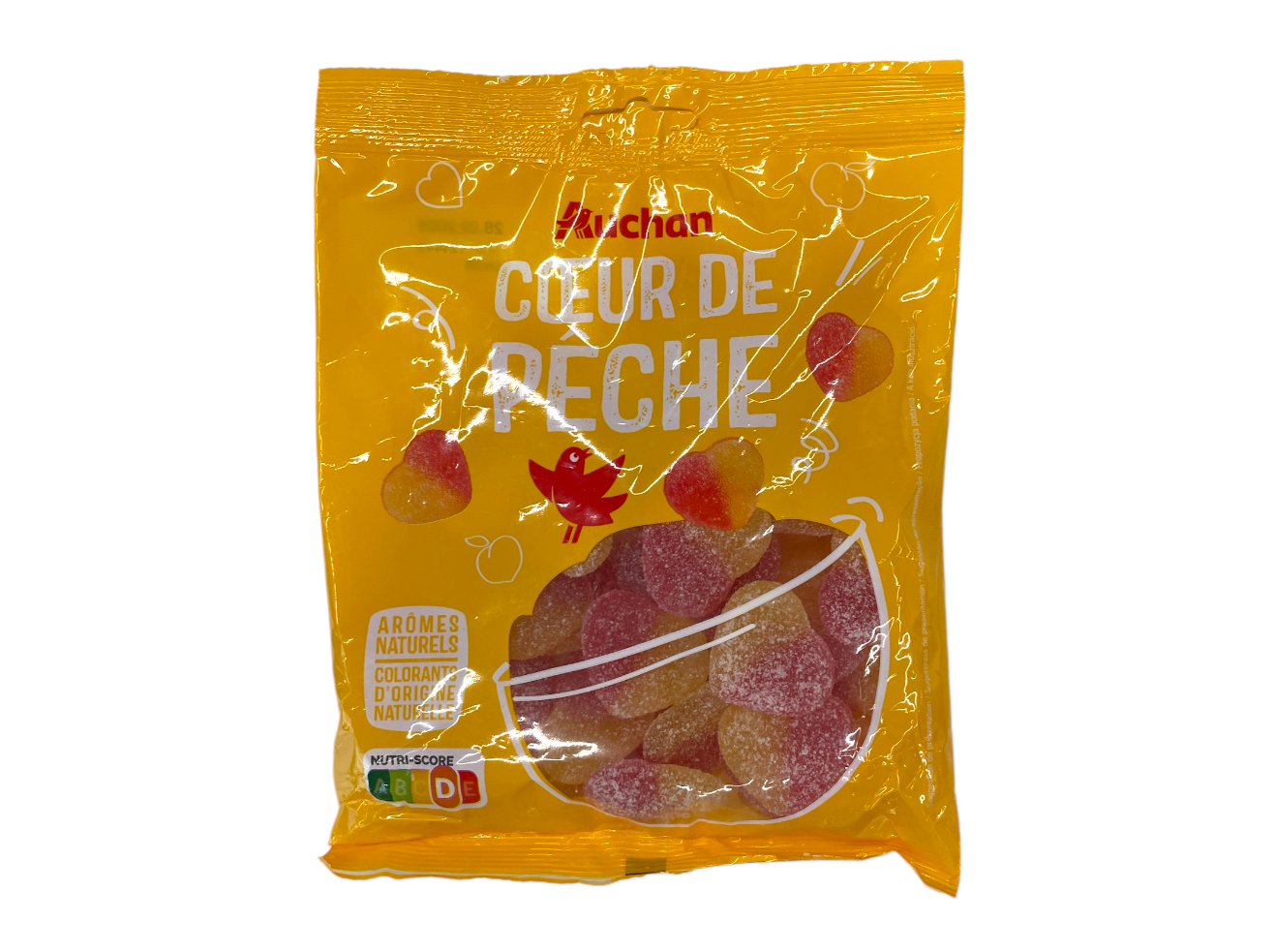 GOMAS AUCHAN CORAÇÕES 250G