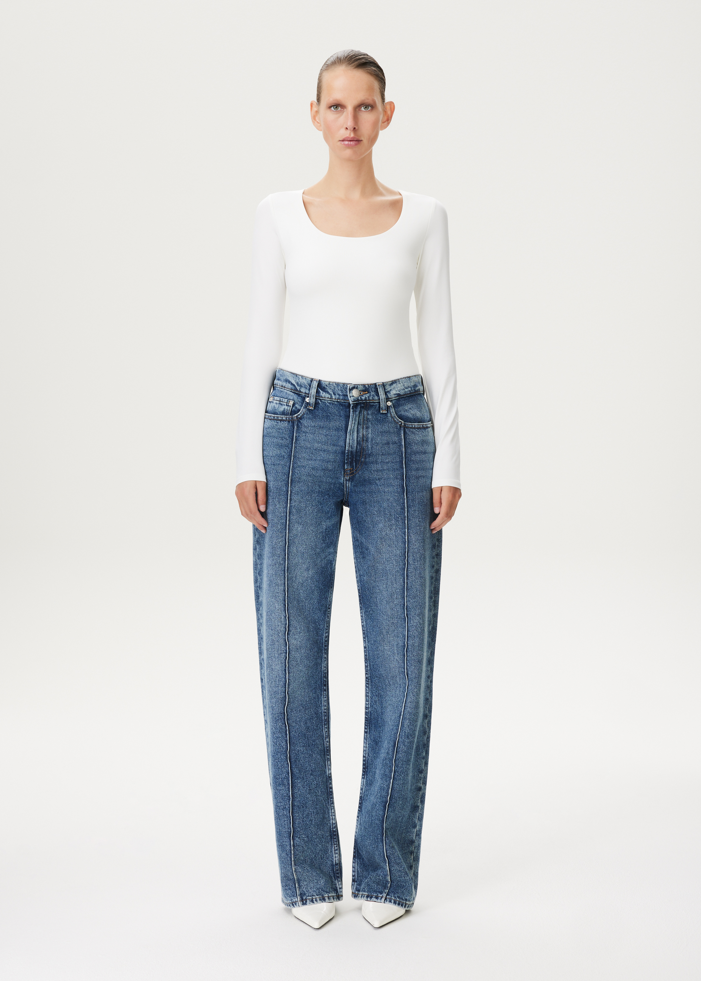 Poly body met lange mouwen