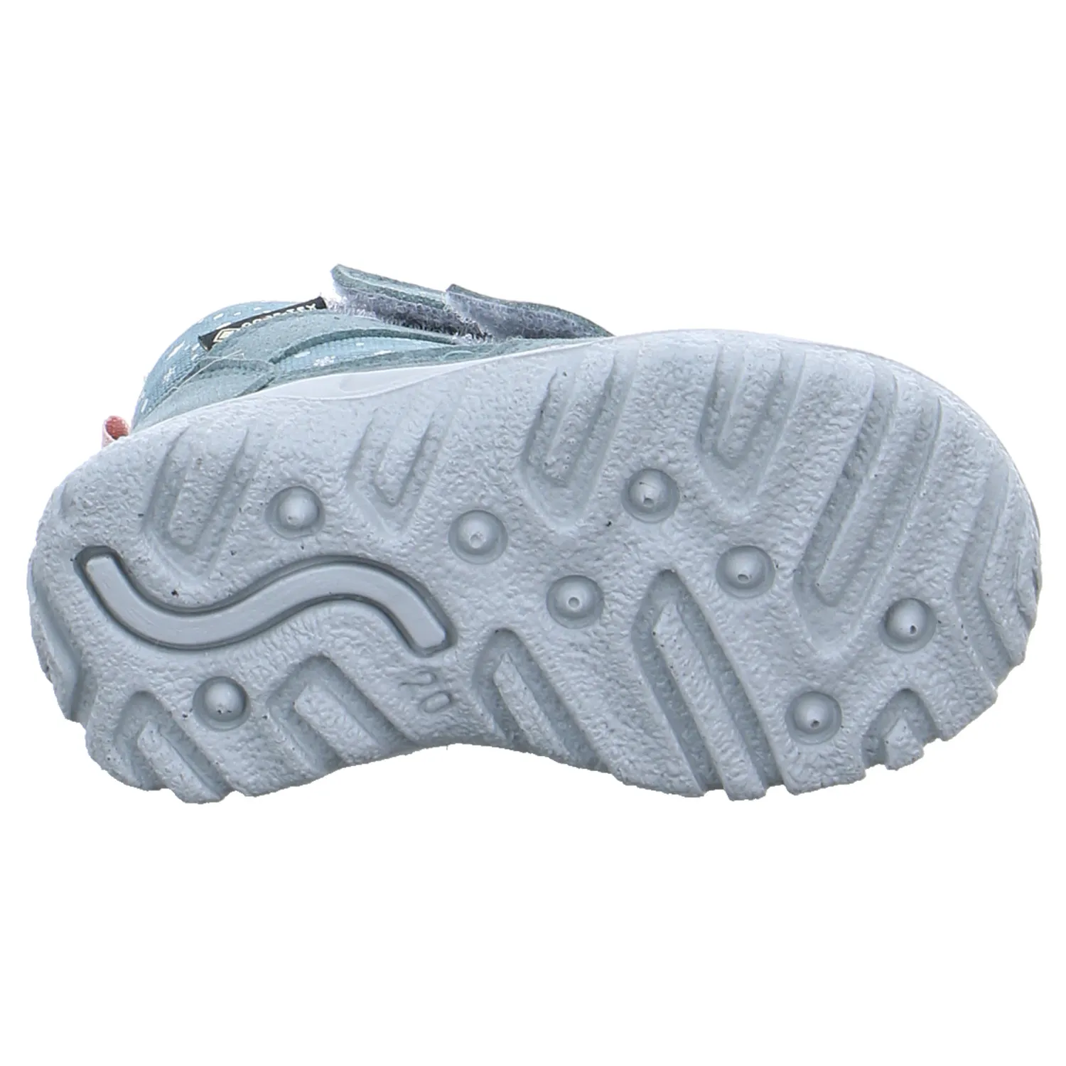 SUPERFIT Kleinkinder-Snowboot  Membran Pastelgrün Textil  Baby-Winterstiefel Mädchen