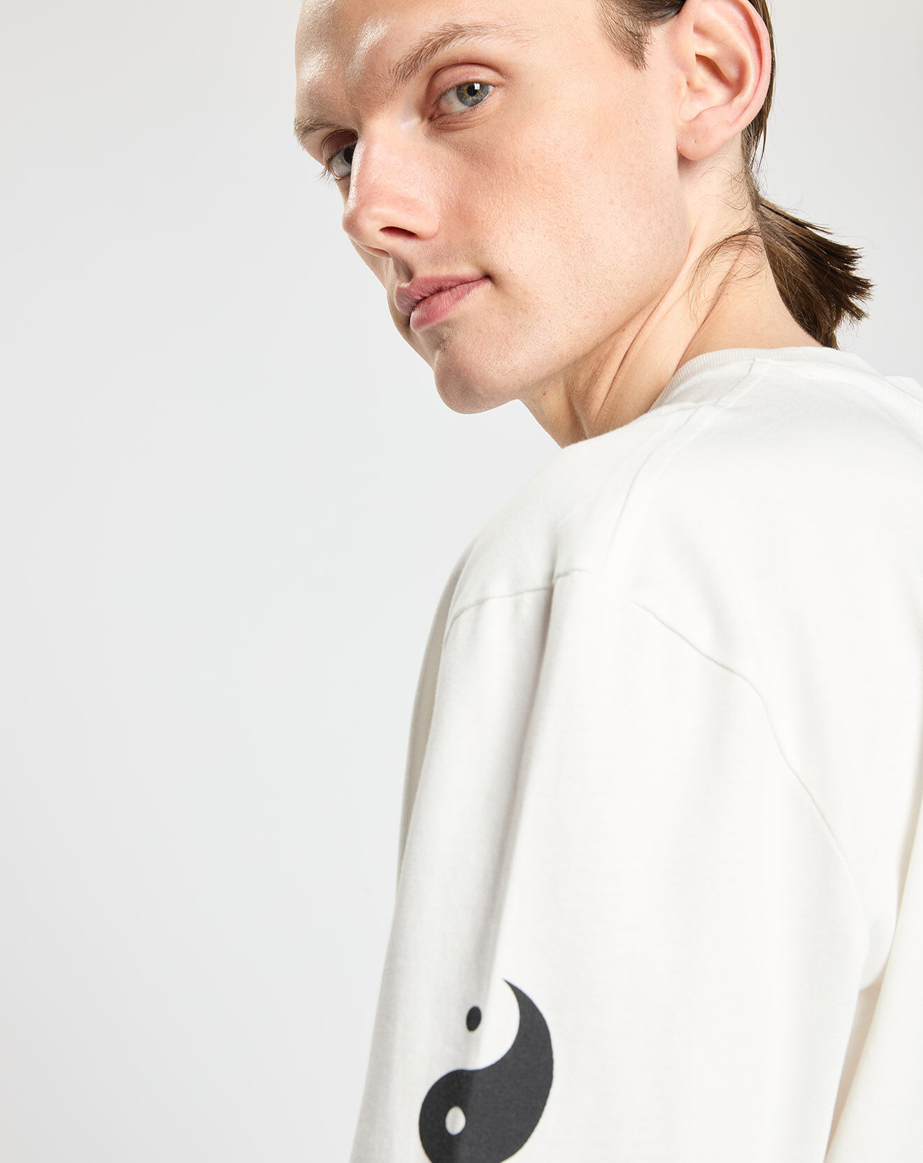 Scotch & Soda T-Shirt en Coton bio Born to Love blanc