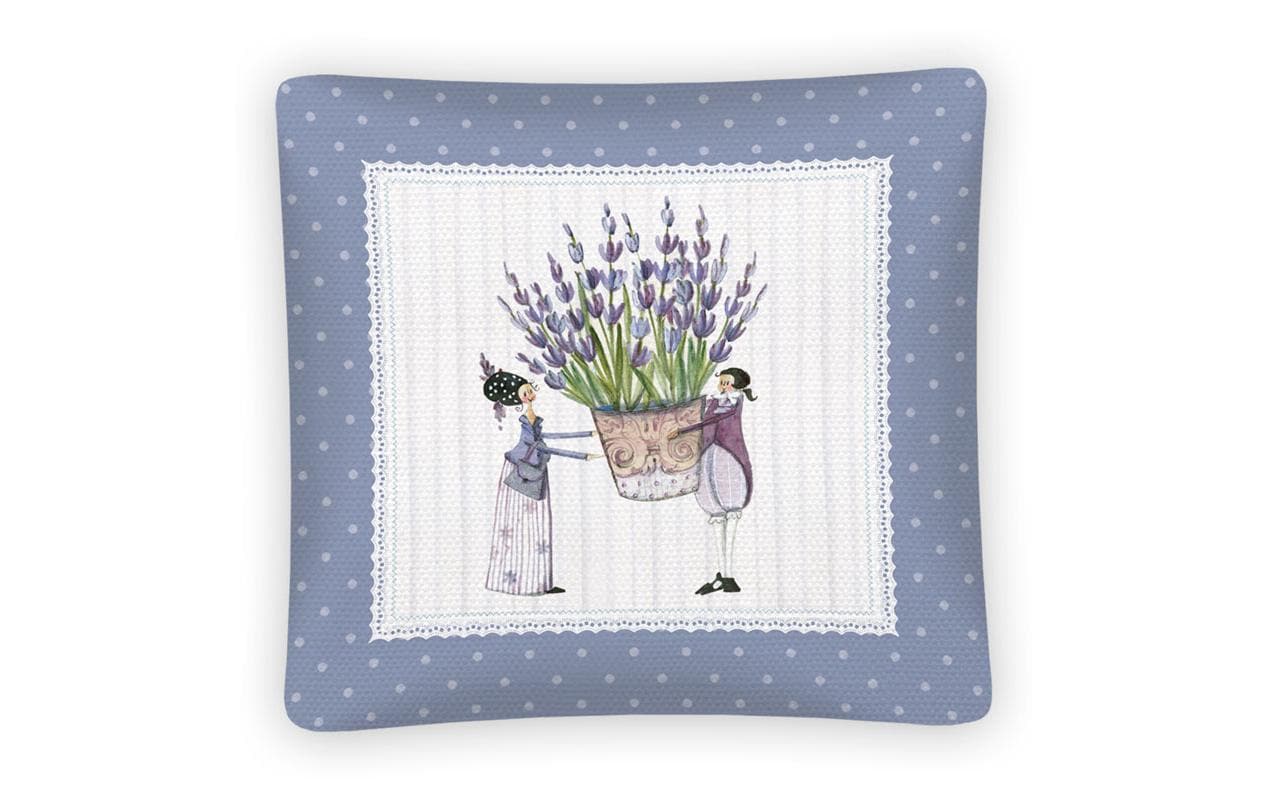 Kissen Lavendel 14 x 14 cmKissen mit Füllung