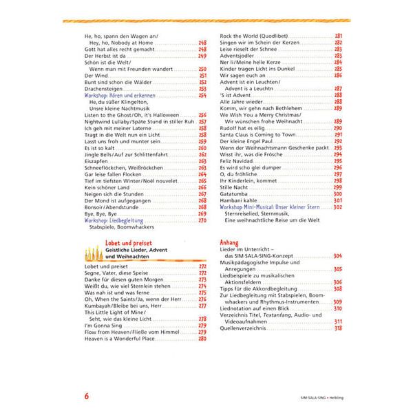 Helbling Verlag Sim Sala Sing Das Liederbuch B