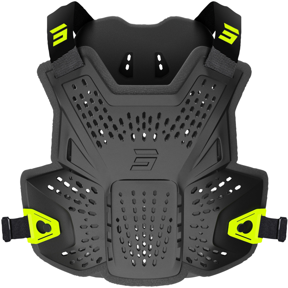 Shot - Pare-pierres Deflector Airflow Noir / Jaune fluo