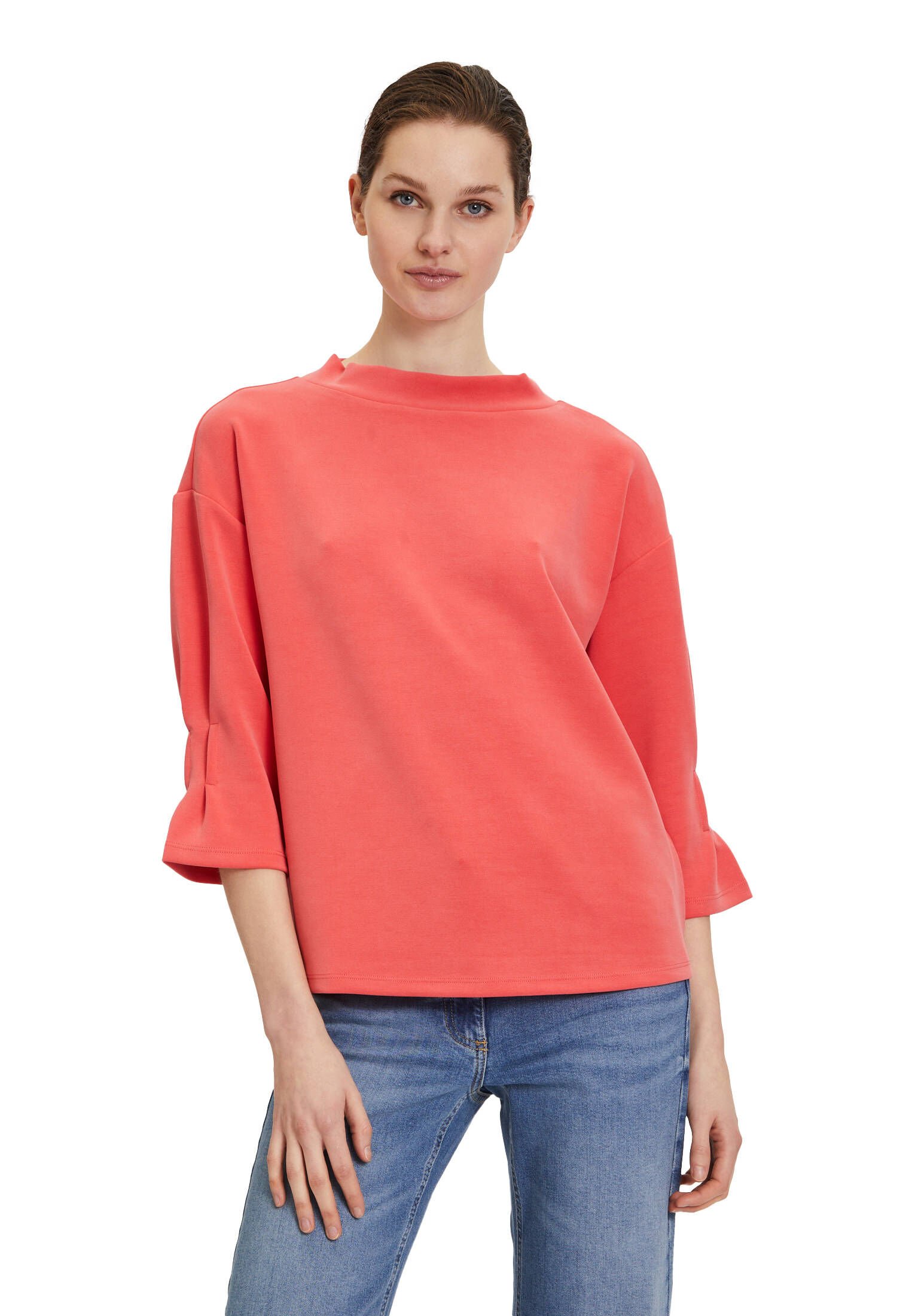Betty Barclay| Damen Sweatshirt mit Trompetenärmeln