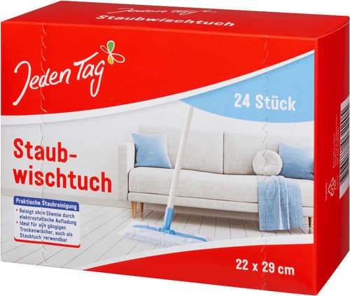 Jeden Tag Staubwischtuch 22x29cm