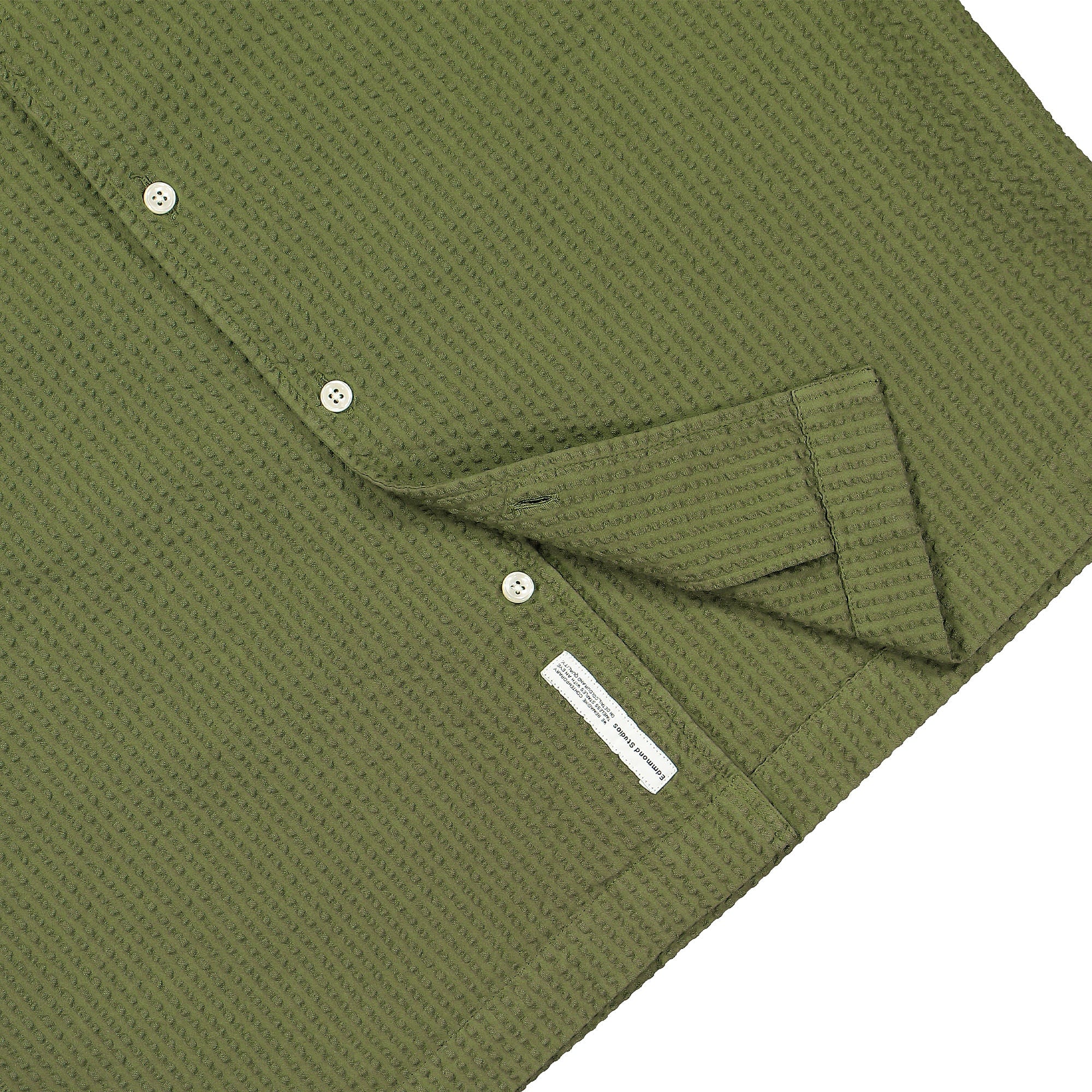 Edmmond Studios<br>Seersucker Short Sleeve Shirt