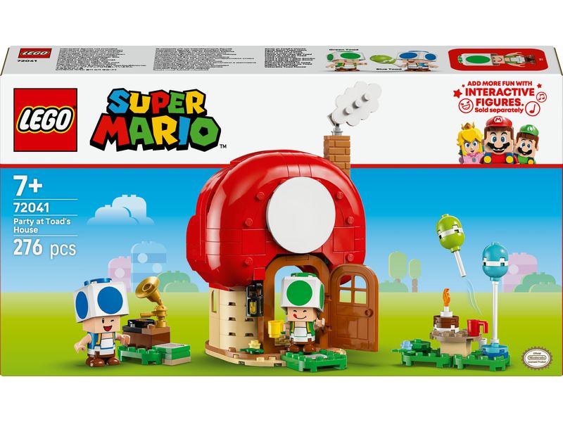 LEGO® Super Mario Party beim Toad-Haus 72041 Kinderspielzeug für Rollenspiele