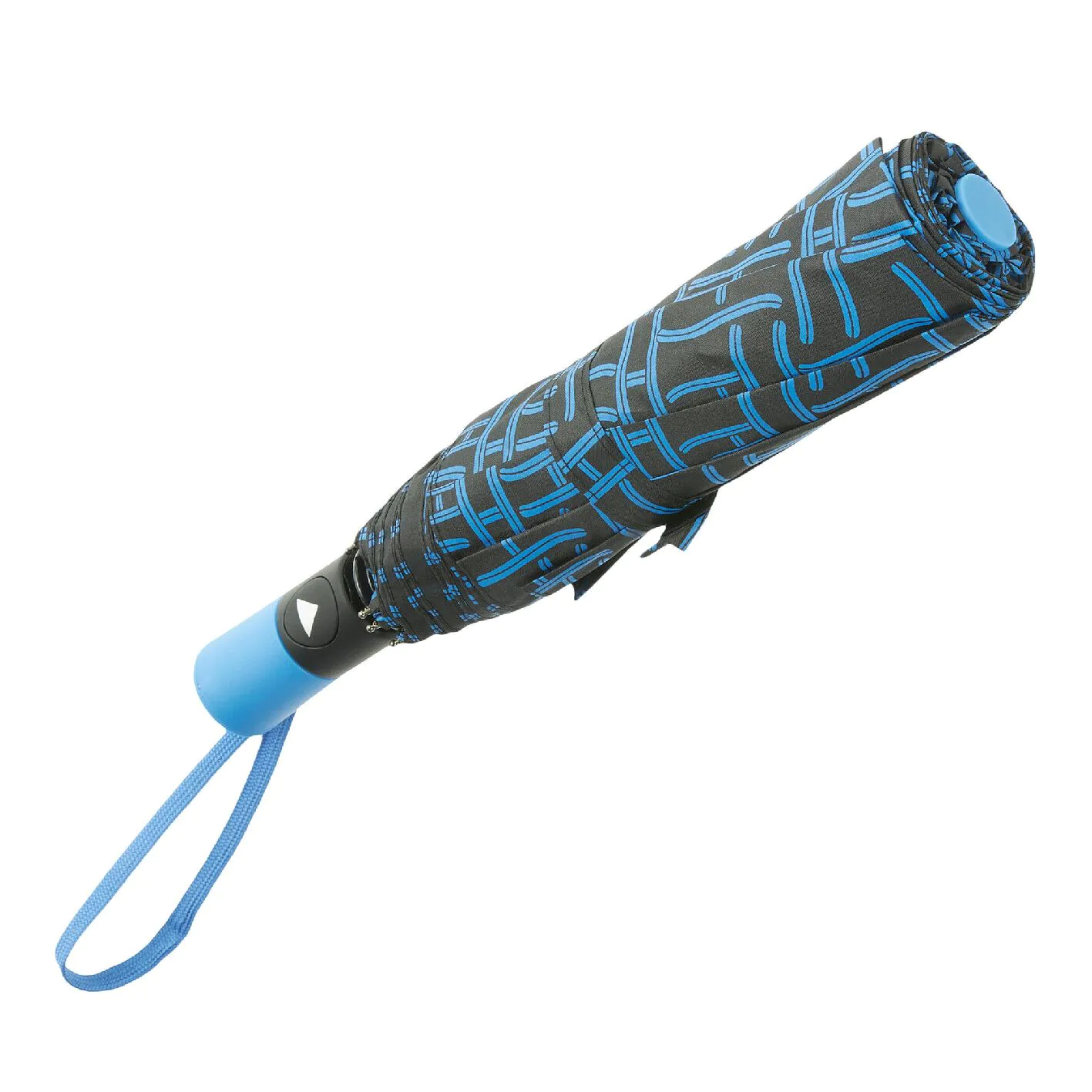 Taschenschirm Design, blau