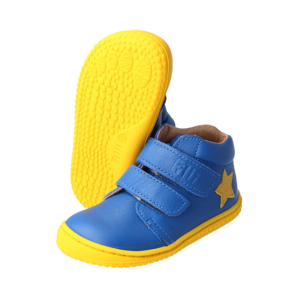 3013-24 electricblue CHAMELIION nappa leather velcro Weite/M