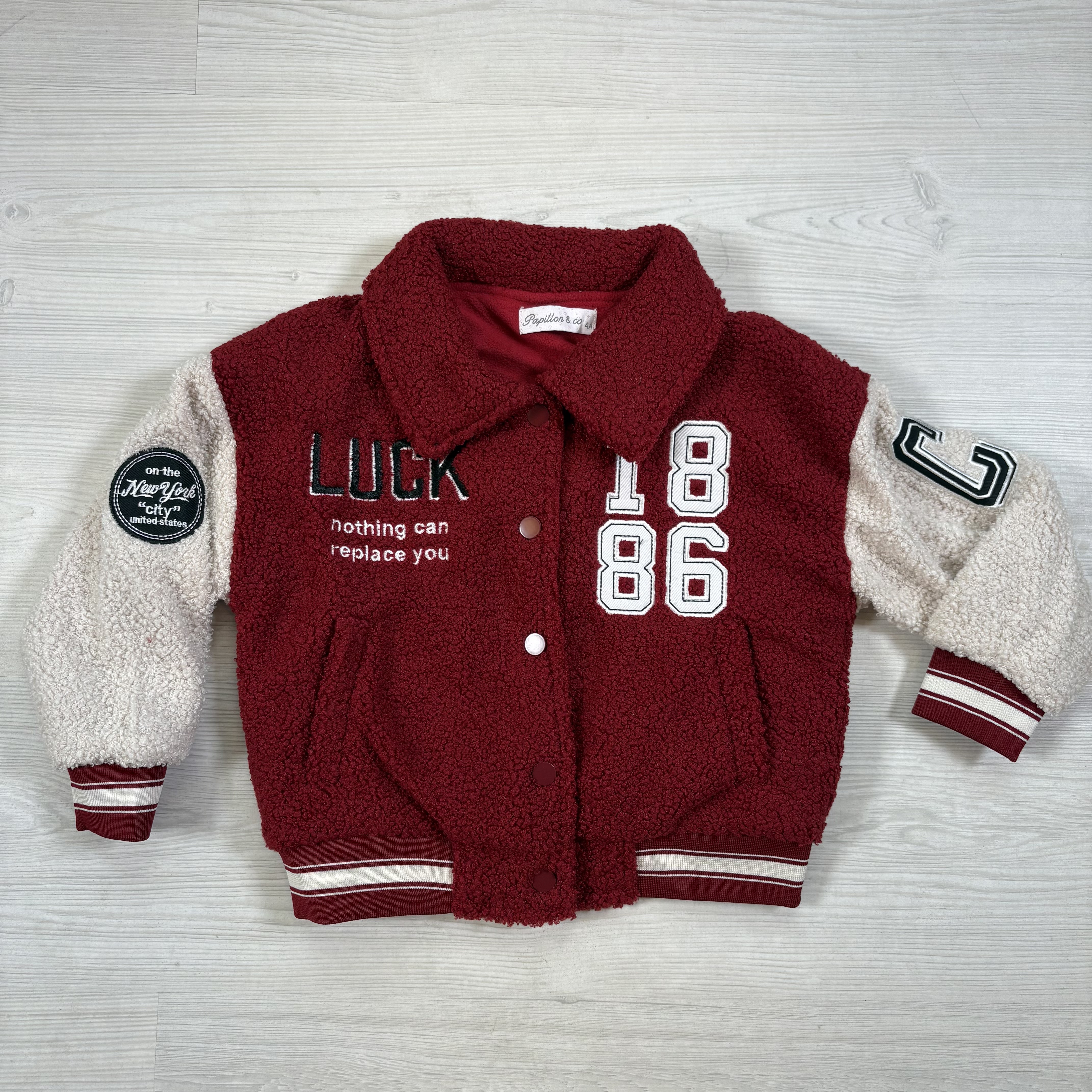 Lucky 1886 jacket - bordeaux