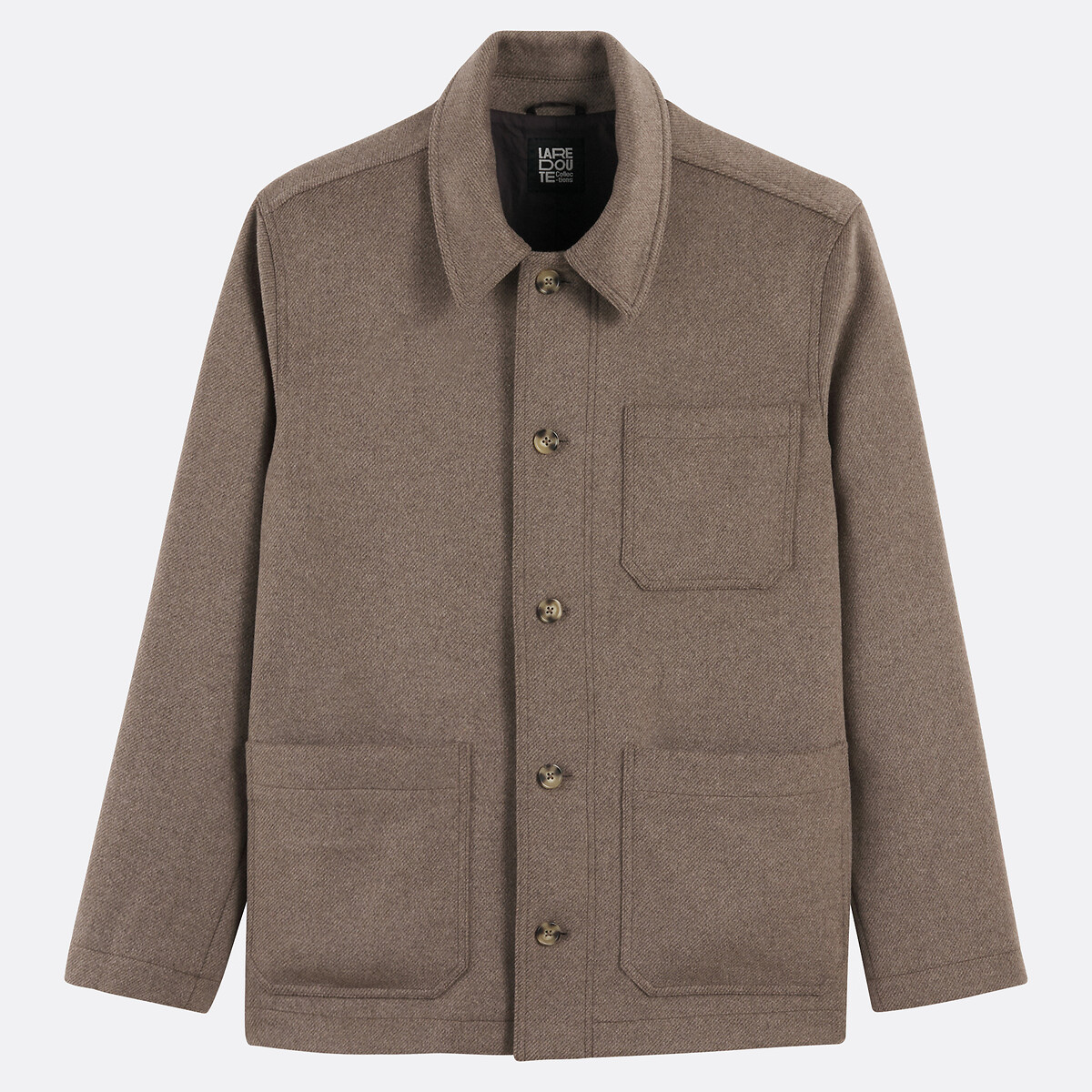 COLEÇÕES LA REDOUTE<br>Jaqueta de trabalho em lã, modelo Signature HECTOR