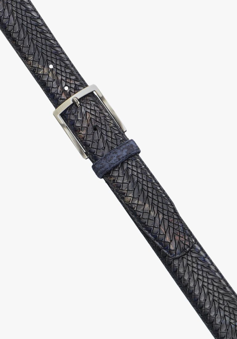 FLORIS VAN BOMMEL blauwe floris van bommel riem cfm-10074
