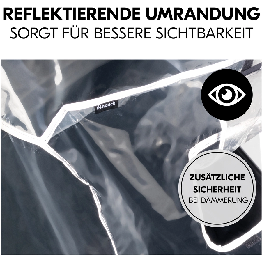 hauck Regenschutz Geschwisterwagen Duo