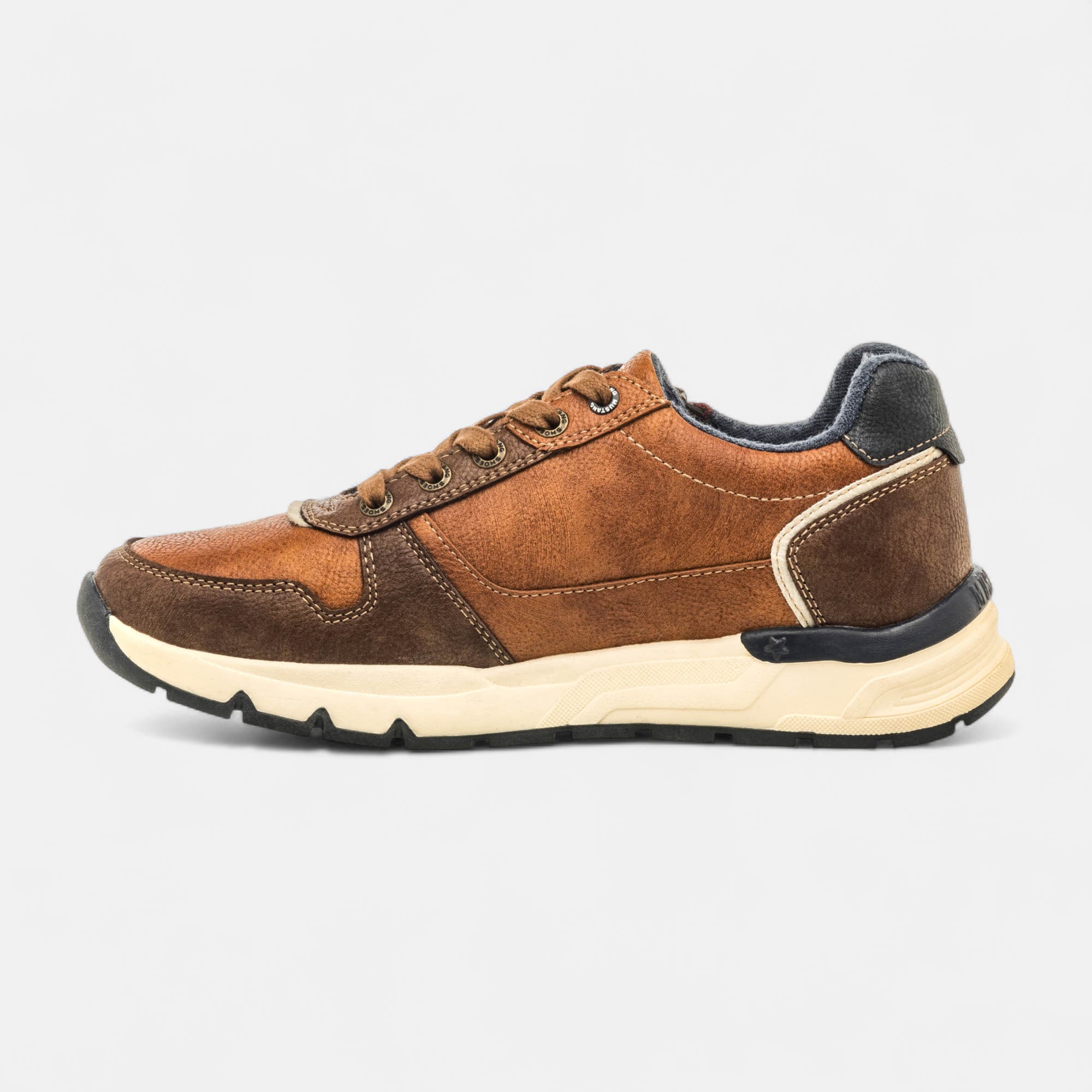 Baskets basses Homme cognac
